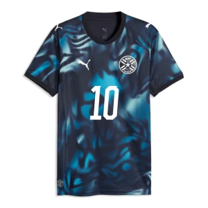 ALMIRÓN NO.10 Maglietta Calcio Paraguay Away 2026 – Versione Giocatore_1