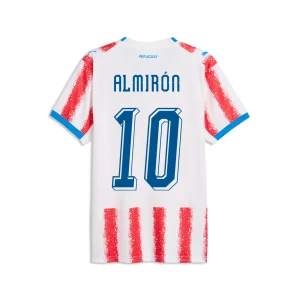 ALMIRÓN NO.10 Maglietta Calcio Paraguay Prima 2026 – Versione Giocatore