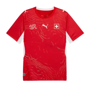 Maglietta Calcio Suiza Prima 2026 – Versione Giocatore