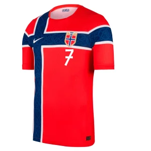 SØRLOTH NO.7 Maglietta Calcio Norvegia Prima 2026 – Versione Giocatore_1