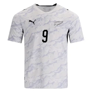 WOOD NO.9 Maglietta Calcio Nueva Zelanda Away 2026 – Versione Giocatore_1