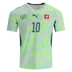 XHAKA NO.10 Maglietta Calcio Suiza Away 2026 – Versione Giocatore_1